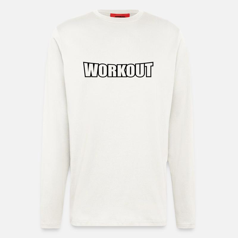 workout - Langarmshirt - made by SPREAD  - OFF WHITE