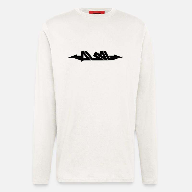 dual - Manches longues bio décontracté fabriqué en UE - OFF WHITE