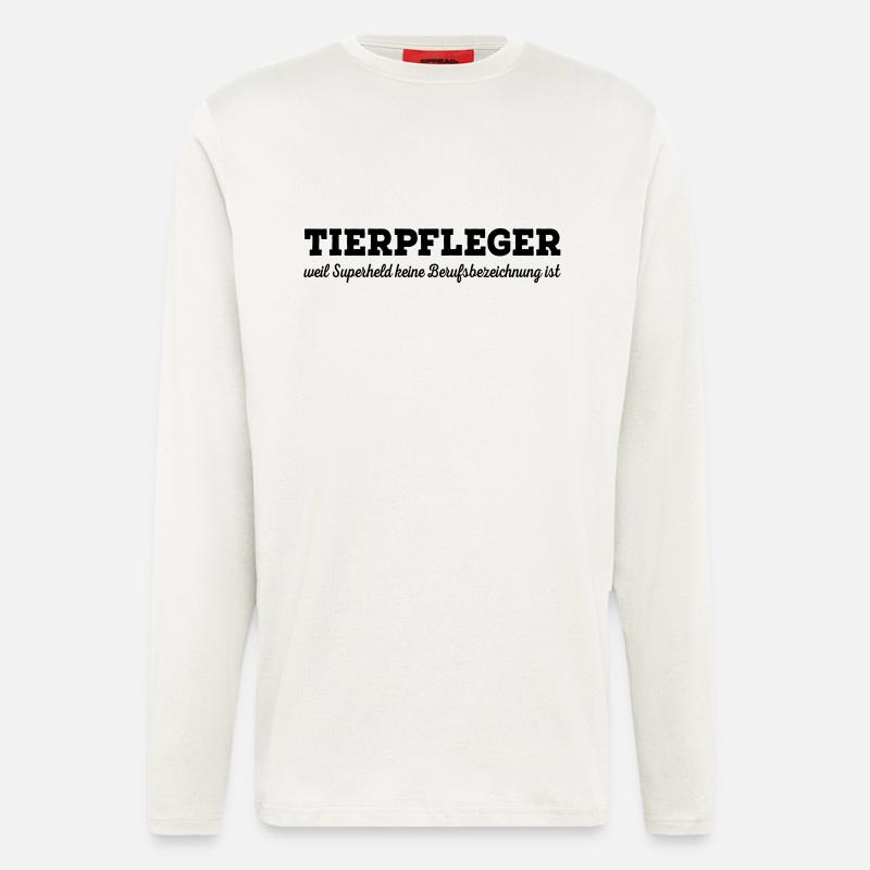Tierpfleger - Langarmshirt - made by SPREAD  - OFF WHITE