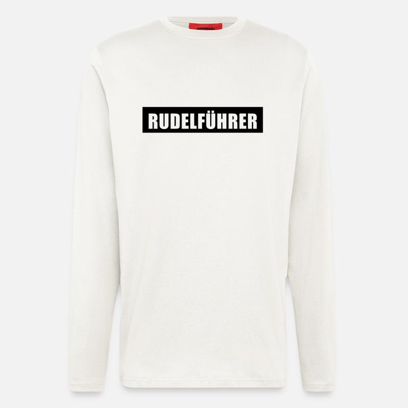 Rudelführer - Langarmshirt - made by SPREAD  - OFF WHITE