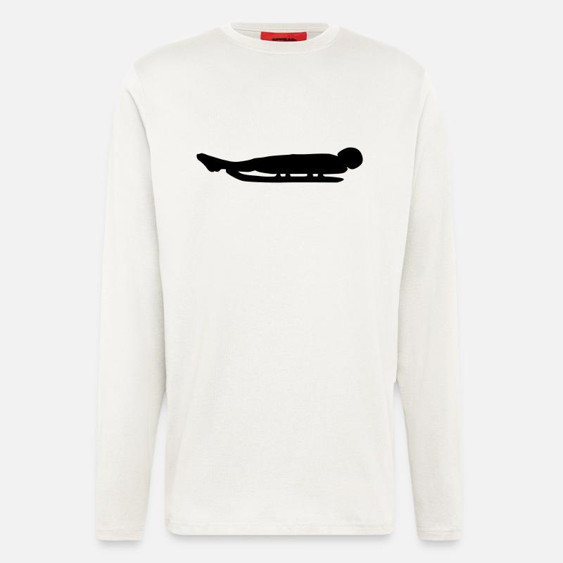 Rodeln - Langarmshirt - made by SPREAD  - OFF WHITE