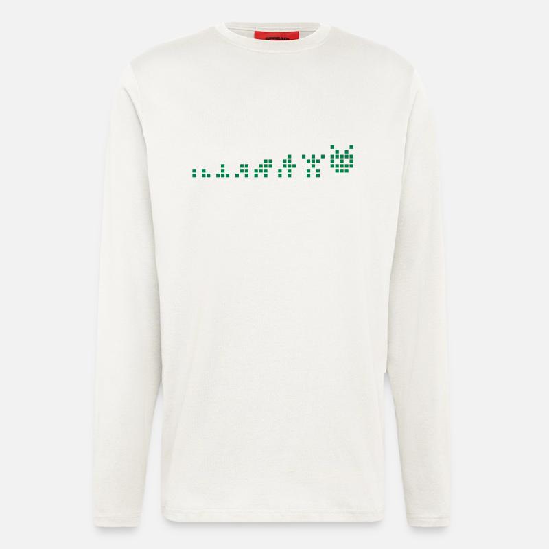 Pixel Evolution - Longsleeve - made by SPREAD  - OFF WHITE