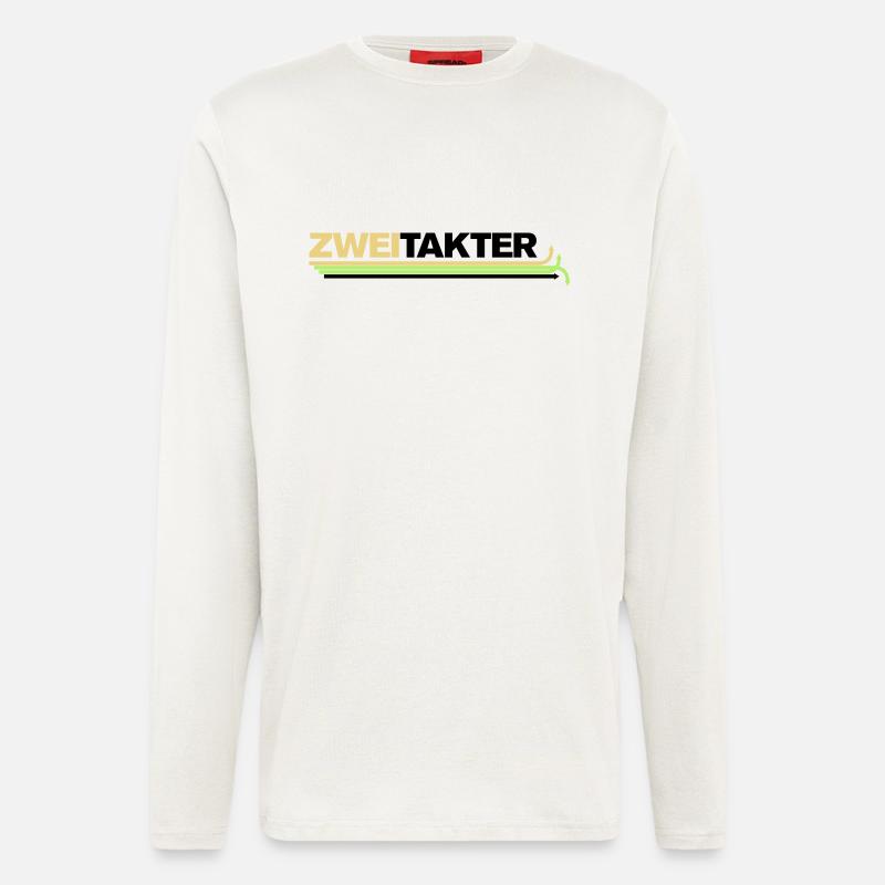 zweitakter_claim - Langarmshirt - made by SPREAD  - OFF WHITE