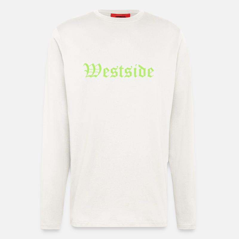 westside - Langarmshirt - made by SPREAD  - OFF WHITE