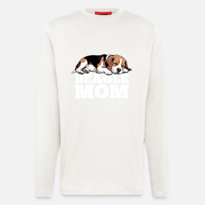 Beagle Mama - Langarmshirt - made by SPREAD  - OFF WHITE
