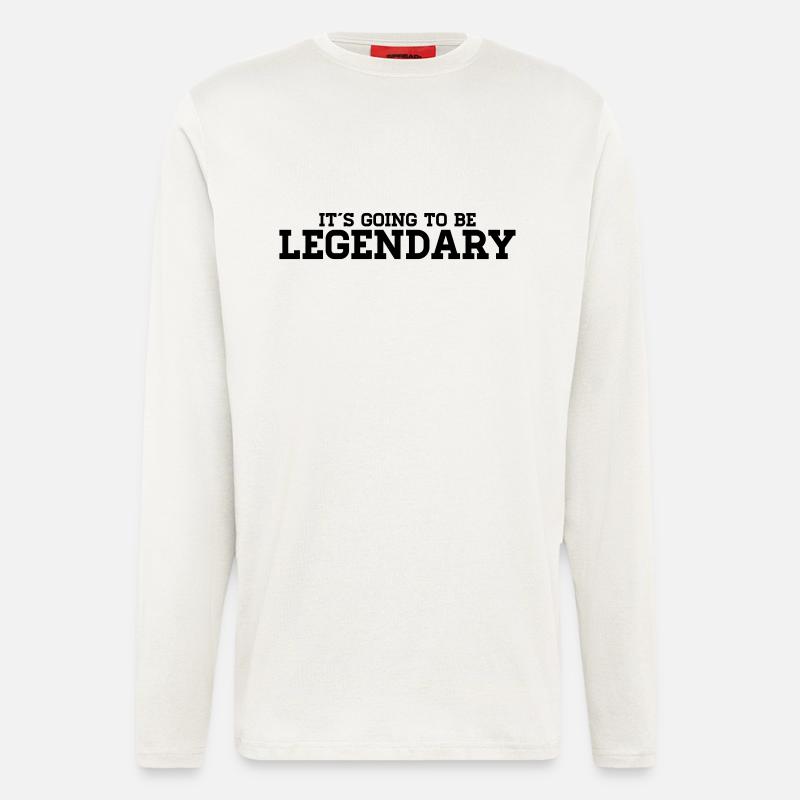 It's going to be legendary - Longsleeve - made by SPREAD  - OFF WHITE