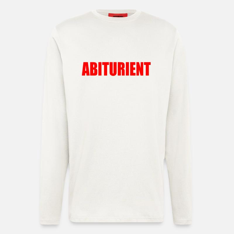 abiturient - Langarmshirt - made by SPREAD  - OFF WHITE