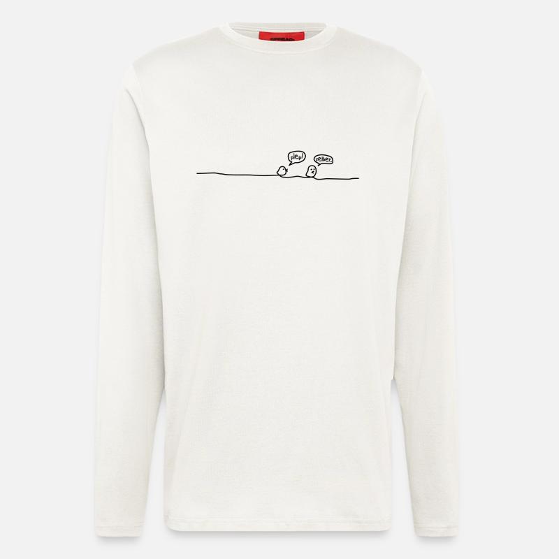 piepselber - Langarmshirt - made by SPREAD  - OFF WHITE
