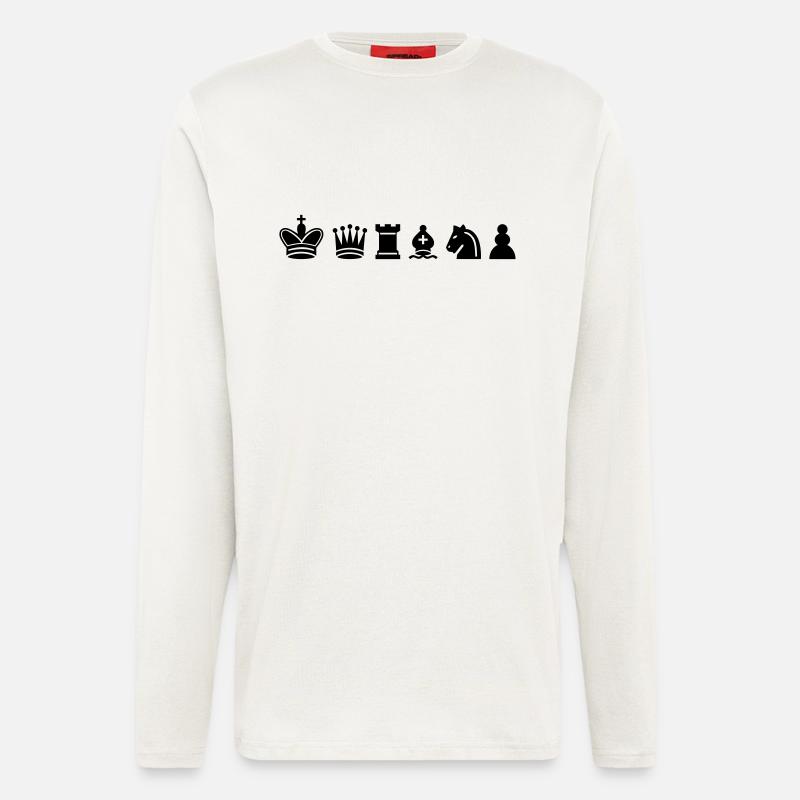 Chess - Longsleeve - made by SPREAD  - OFF WHITE