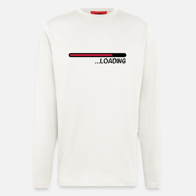 loading_cc2 - Manches longues bio décontracté fabriqué en UE - OFF WHITE