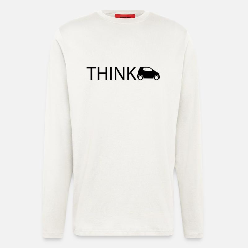 think smart - Langarmshirt - made by SPREAD - OFF WHITE