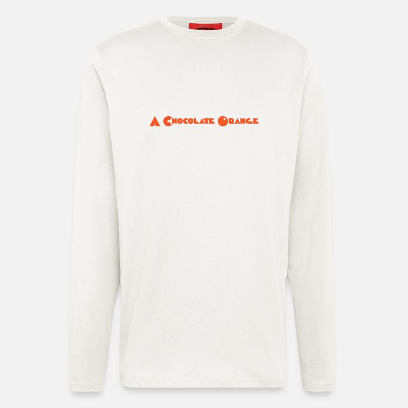 A Chocolate Orange - Longsleeve - made by SPREAD  - OFF WHITE