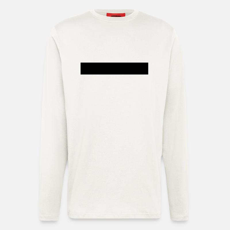 HORIZONTAL LINE - STRIPE - Longsleeve - made by SPREAD  - OFF WHITE