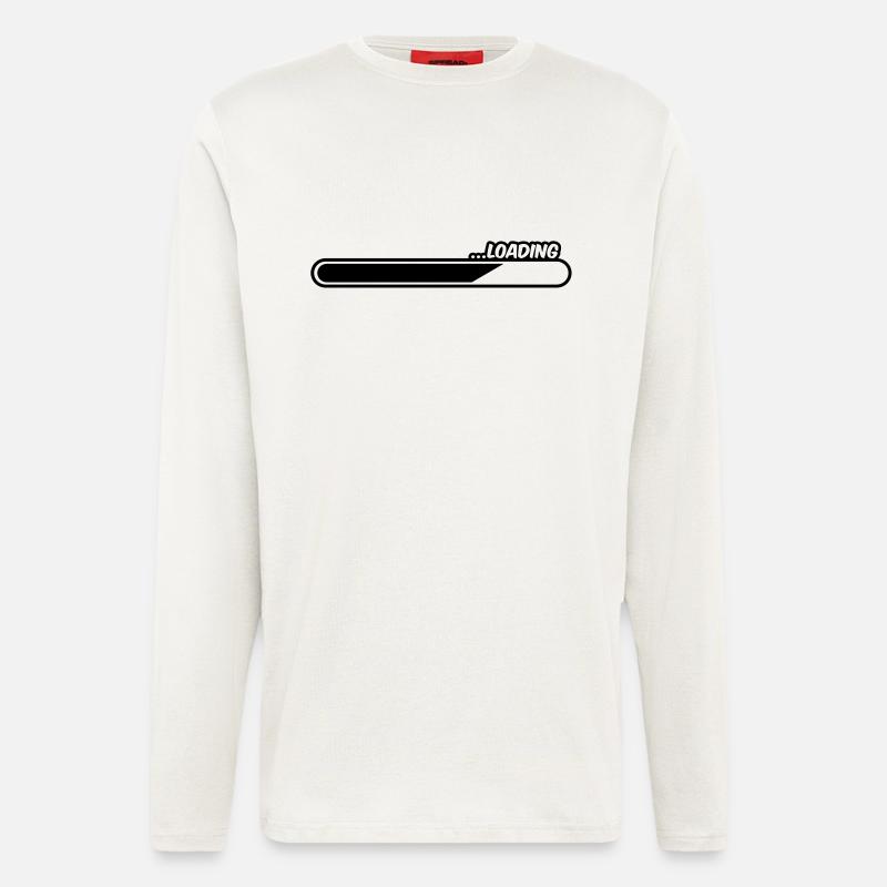 loading_ay1 - Langarmshirt - made by SPREAD  - OFF WHITE