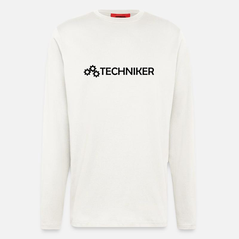 techniker - Langarmshirt - made by SPREAD  - OFF WHITE