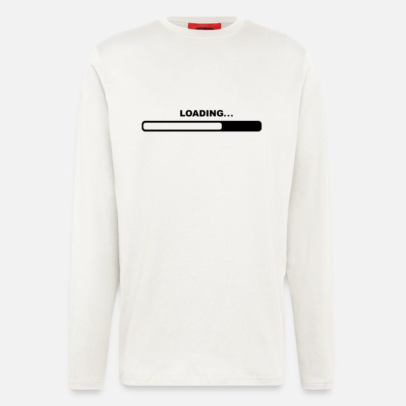 loading_f1 - Langarmshirt - made by SPREAD  - OFF WHITE
