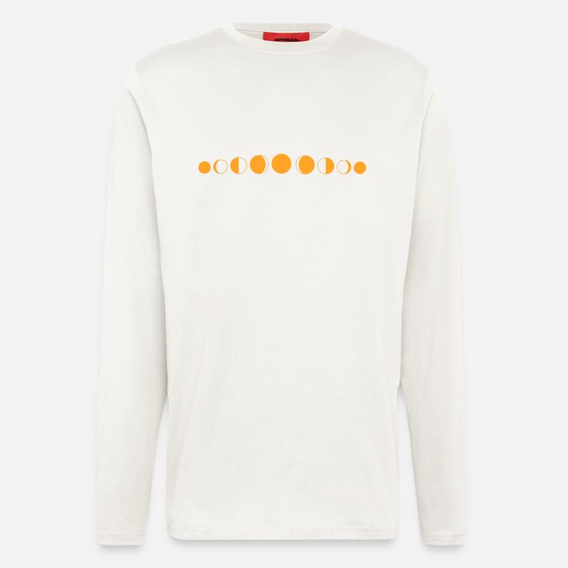 Mondphase - Langarmshirt - made by SPREAD  - OFF WHITE