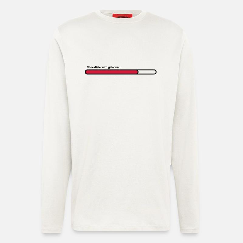 checklist - Longsleeve - made by SPREAD - OFF WHITE