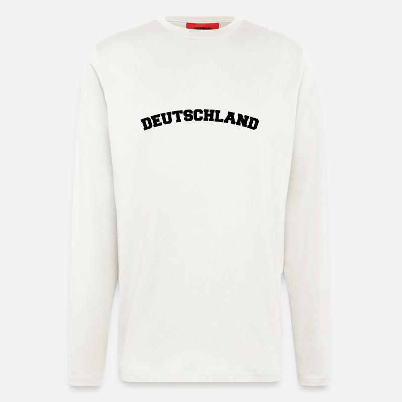 deutschland - Langarmshirt - made by SPREAD  - OFF WHITE