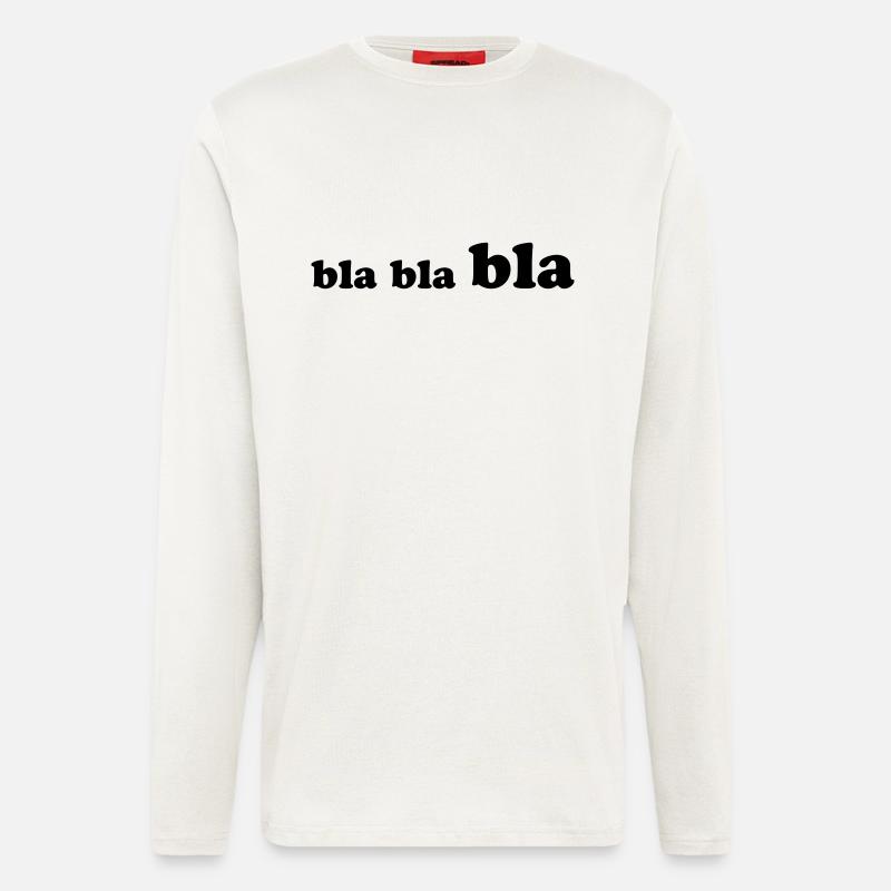 bla_bla_bla - Longsleeve - made by SPREAD  - OFF WHITE
