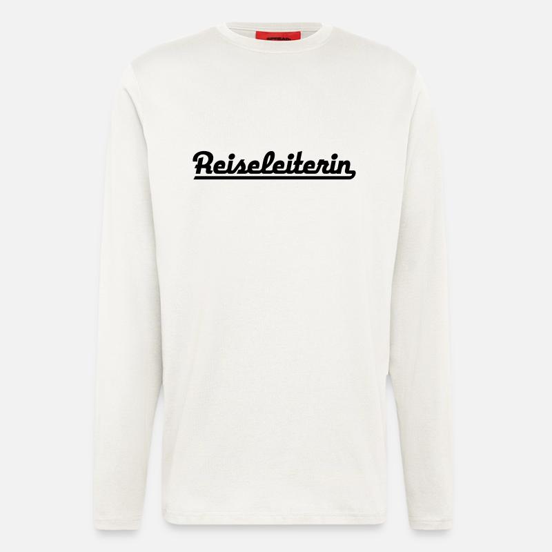 Reiseleiterin - Langarmshirt - made by SPREAD  - OFF WHITE