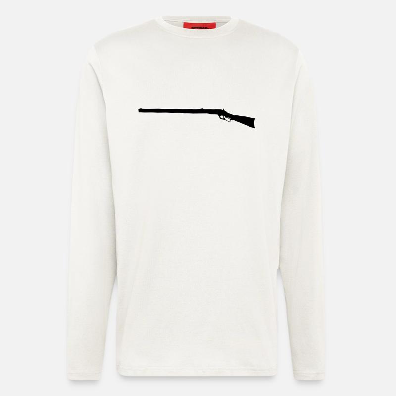 winchester73_vec_1 de - Langarmshirt - made by SPREAD  - OFF WHITE