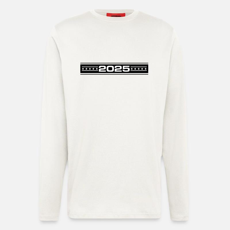 2025 Jahr Element - Langarmshirt - made by SPREAD  - OFF WHITE