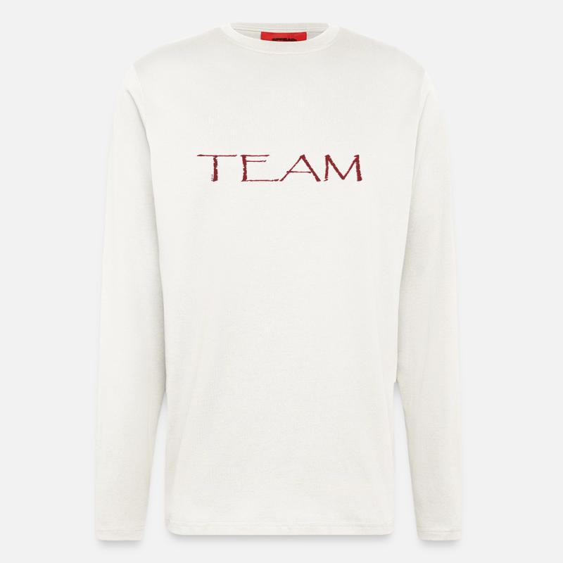Team - Langarmshirt - made by SPREAD  - OFF WHITE