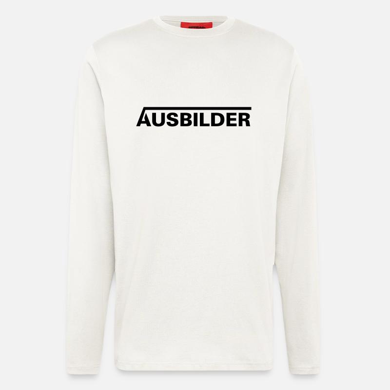 Ausbilder - Langarmshirt - made by SPREAD  - OFF WHITE