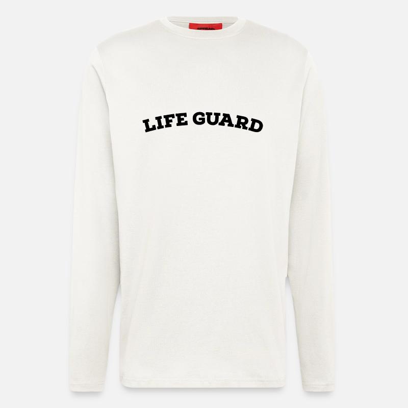 LIFEGUARD - Langarmshirt - made by SPREAD  - OFF WHITE
