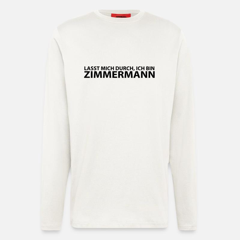 zimmermann - Langarmshirt - made by SPREAD  - OFF WHITE