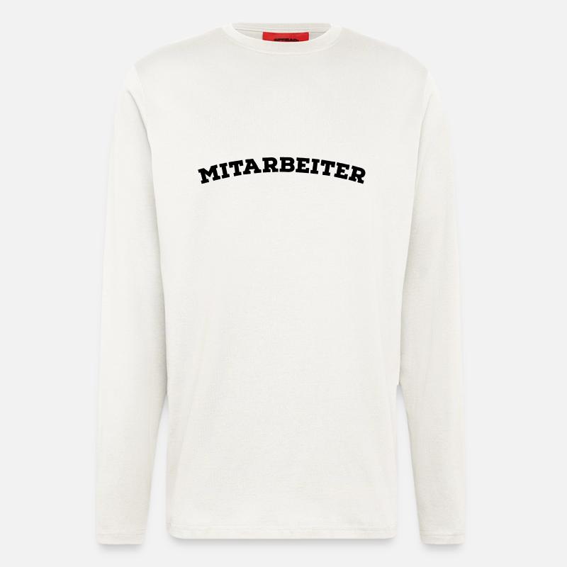 MITARBEITER - Langarmshirt - made by SPREAD  - OFF WHITE