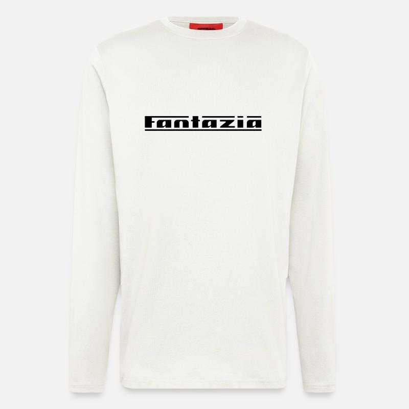 Fantazia Logo - Langarmshirt - made by SPREAD  - OFF WHITE