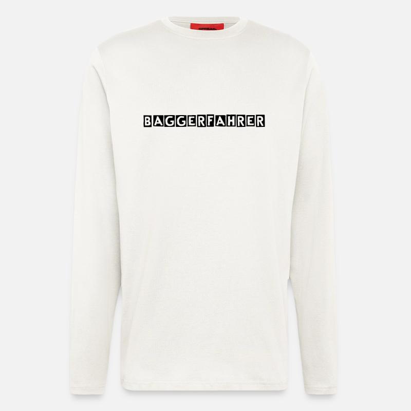 Bagger - Langarmshirt - made by SPREAD  - OFF WHITE