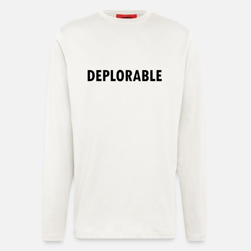Deplorable - Longsleeve - made by SPREAD  - OFF WHITE