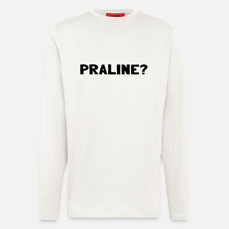 Praline? - Langarmshirt - made by SPREAD  - OFF WHITE