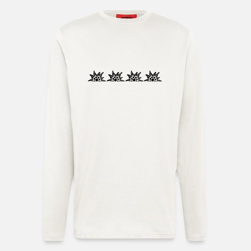 edelweiss - Langarmshirt - made by SPREAD  - OFF WHITE
