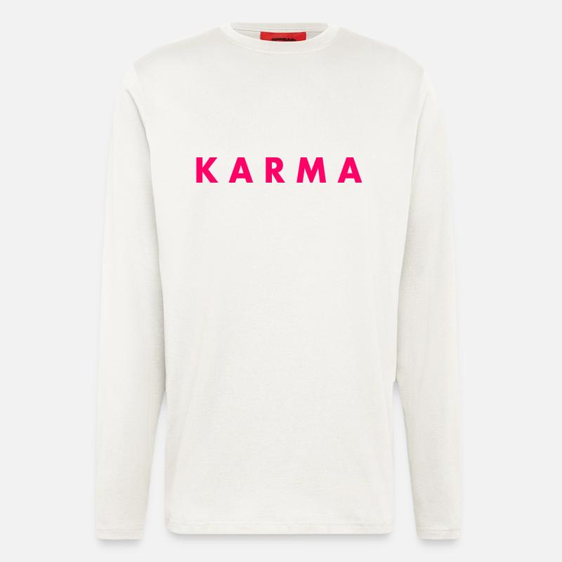 Karma - Langarmshirt - made by SPREAD - OFF WHITE