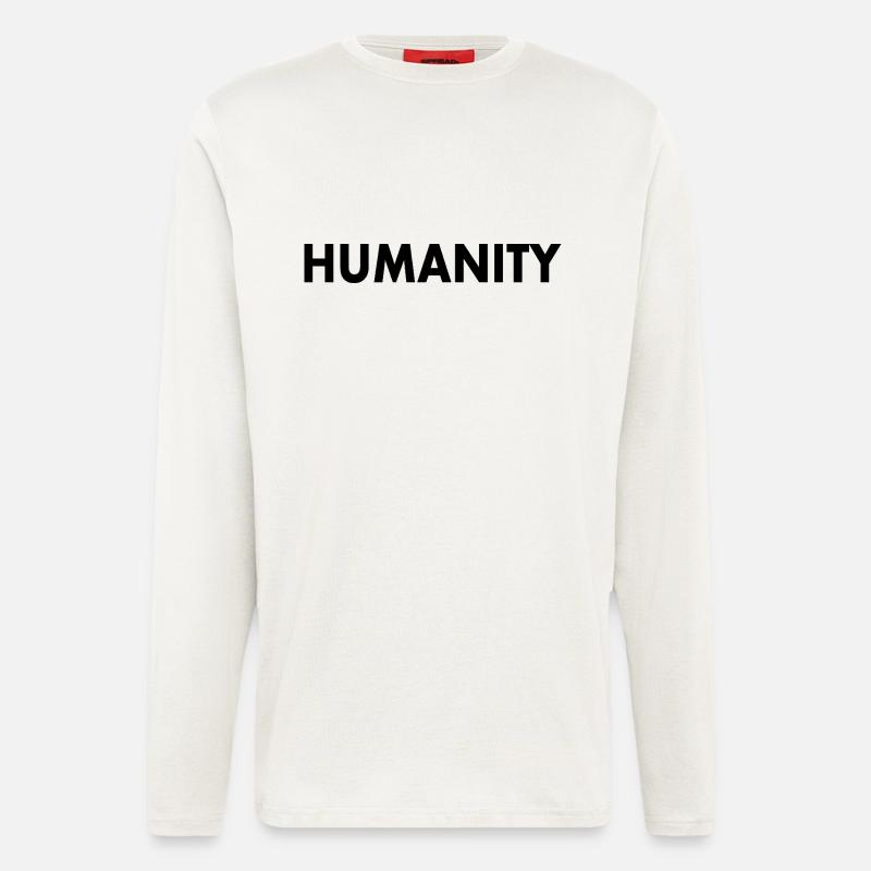 Humanity - Langarmshirt - made by SPREAD  - OFF WHITE