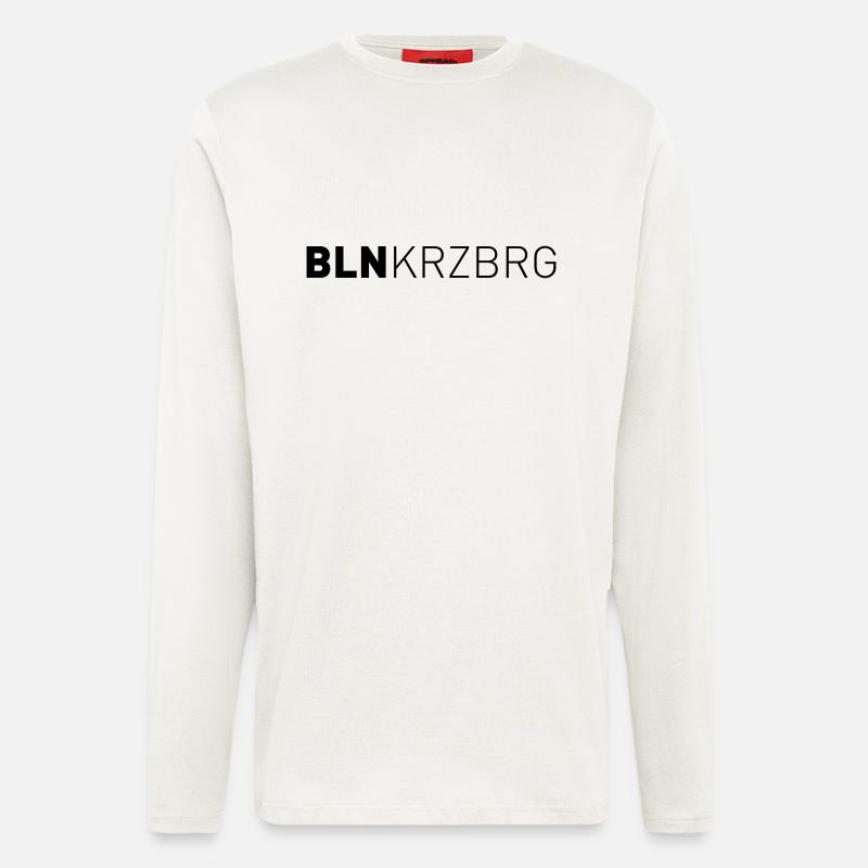 Berlin Kreuzberg - Langarmshirt - made by SPREAD  - OFF WHITE