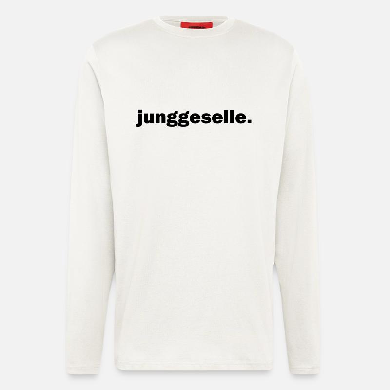 Junggeselle - Langarmshirt - made by SPREAD  - OFF WHITE