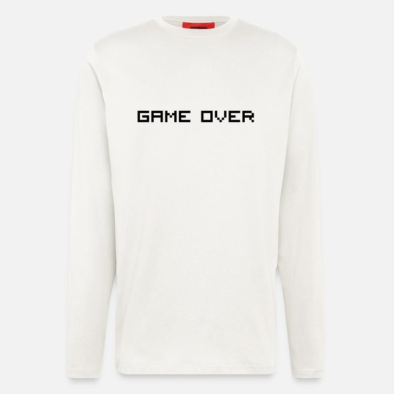 Game Over - Longsleeve - made by SPREAD - OFF WHITE