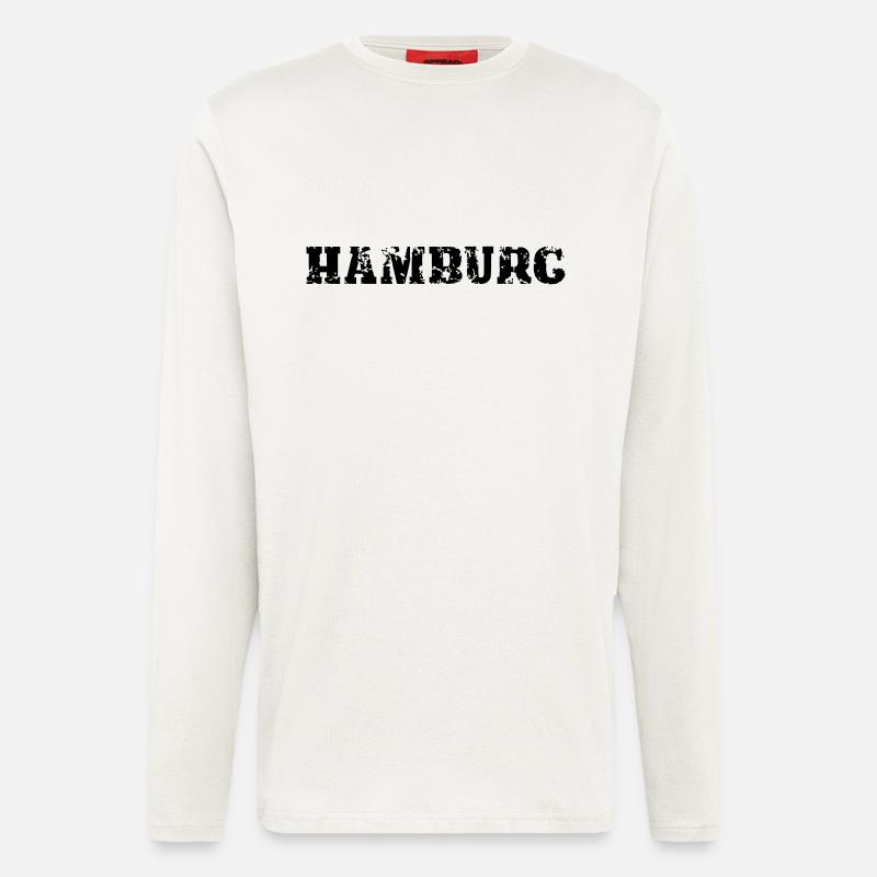 hamburg - Longsleeve - made by SPREAD  - OFF WHITE