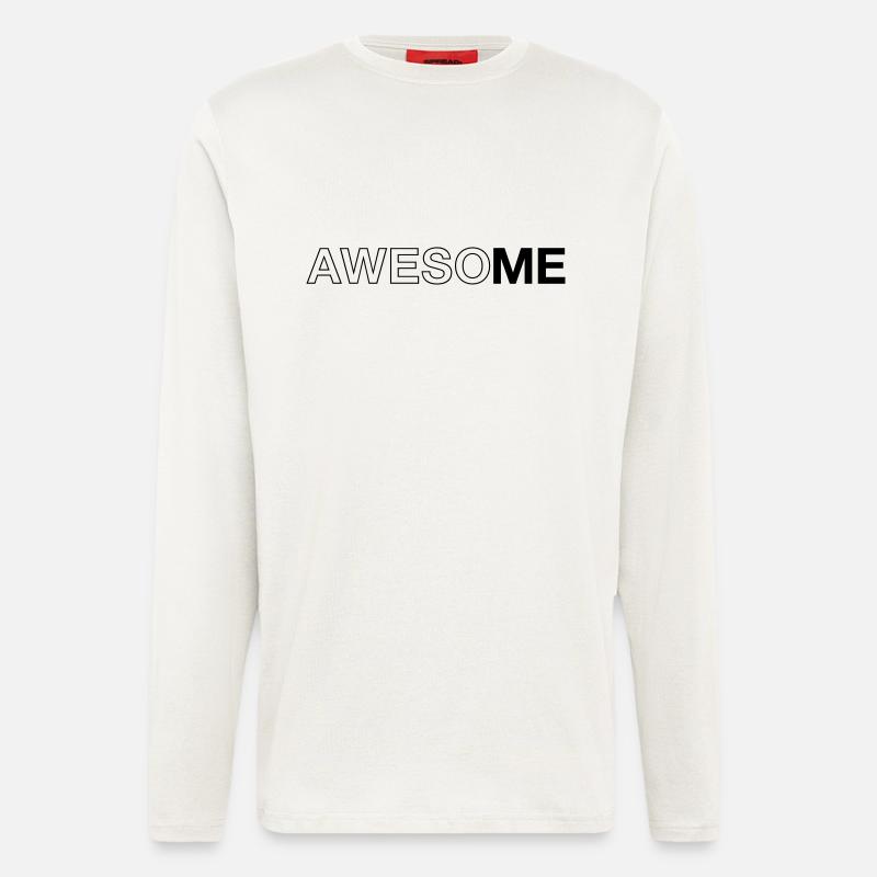 AwesoME - Langarmshirt - made by SPREAD  - OFF WHITE