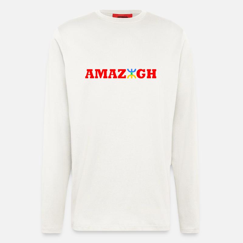 AMAZIGH - Langarmshirt - made by SPREAD  - OFF WHITE