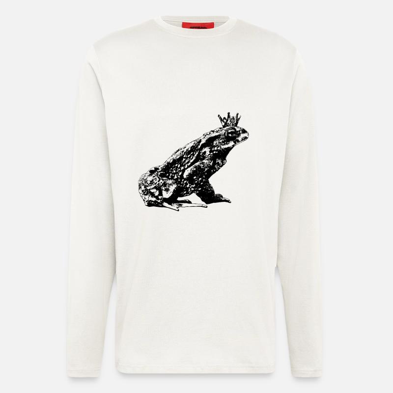 Crowned Toad - Longsleeve - made by SPREAD  - OFF WHITE
