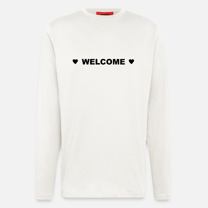 Welcome - Longsleeve - made by SPREAD  - OFF WHITE