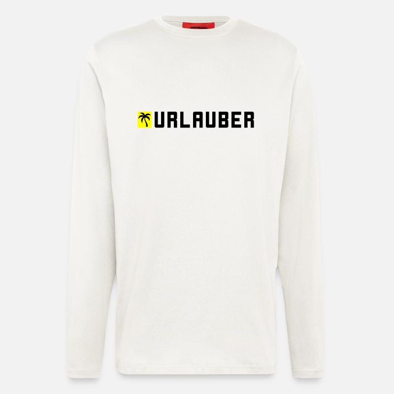 Urlauber Sommer - Langarmshirt - made by SPREAD - OFF WHITE