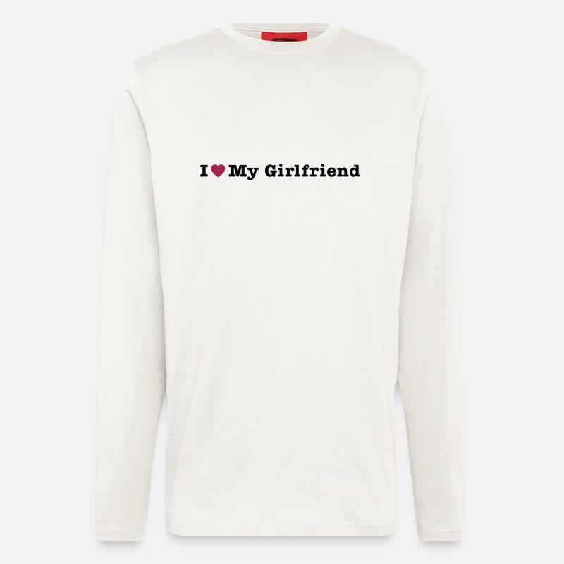 mp_i_love_my_girlfriend - Langarmshirt - made by SPREAD - OFF WHITE