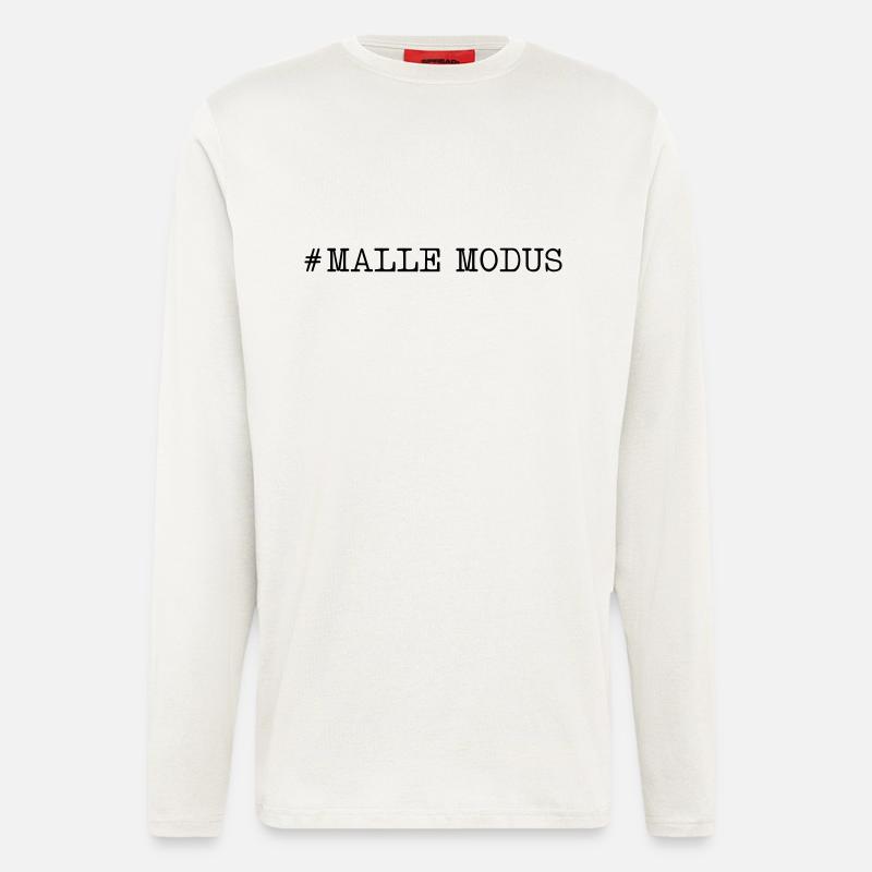 malle modus - Langarmshirt - made by SPREAD - OFF WHITE